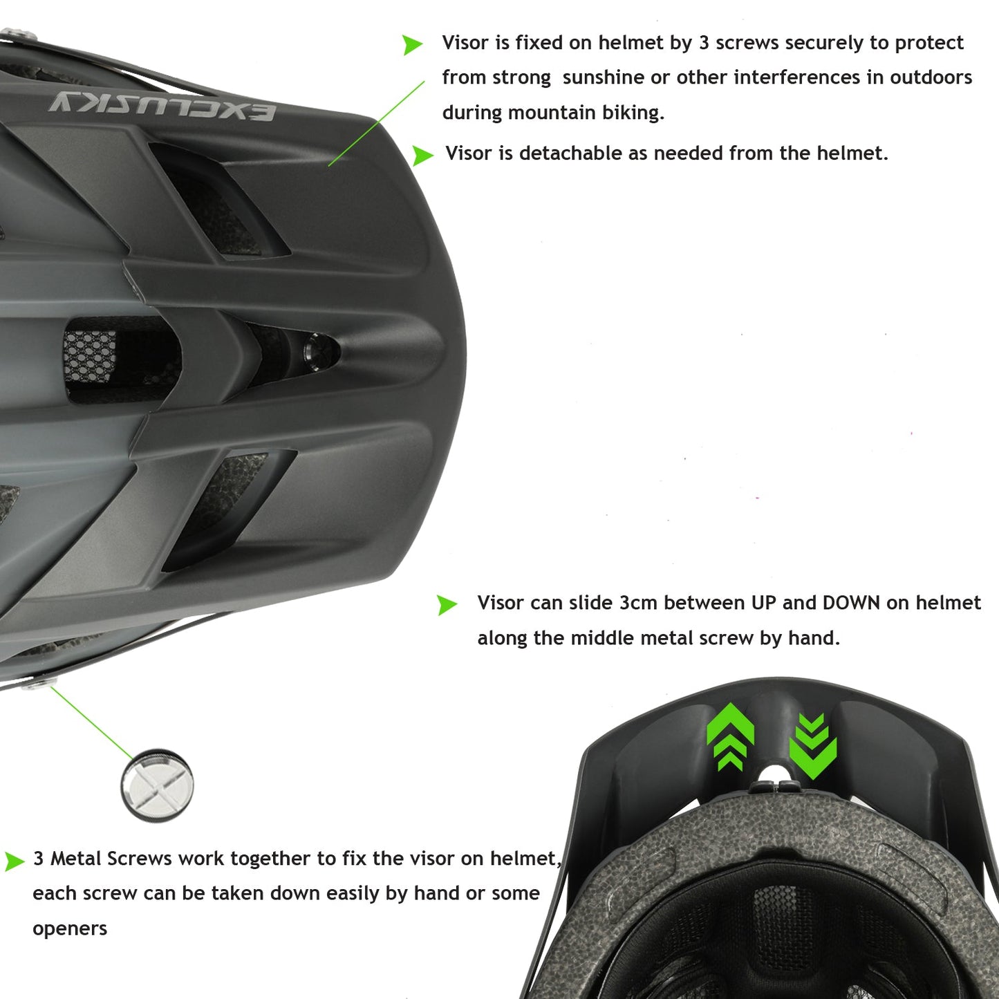 Exclusky Mountain Bike Helmet