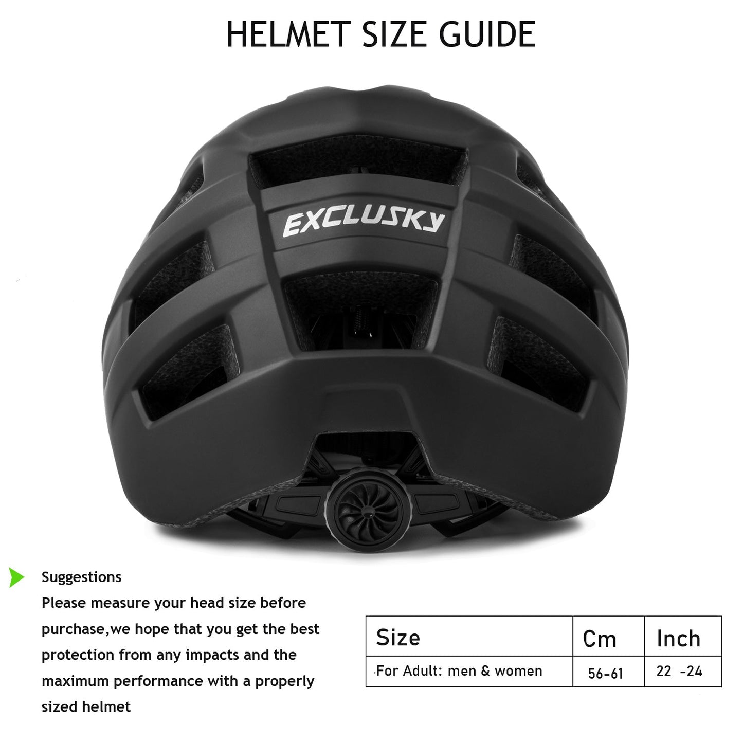 Exclusky Mountain Bike Helmet