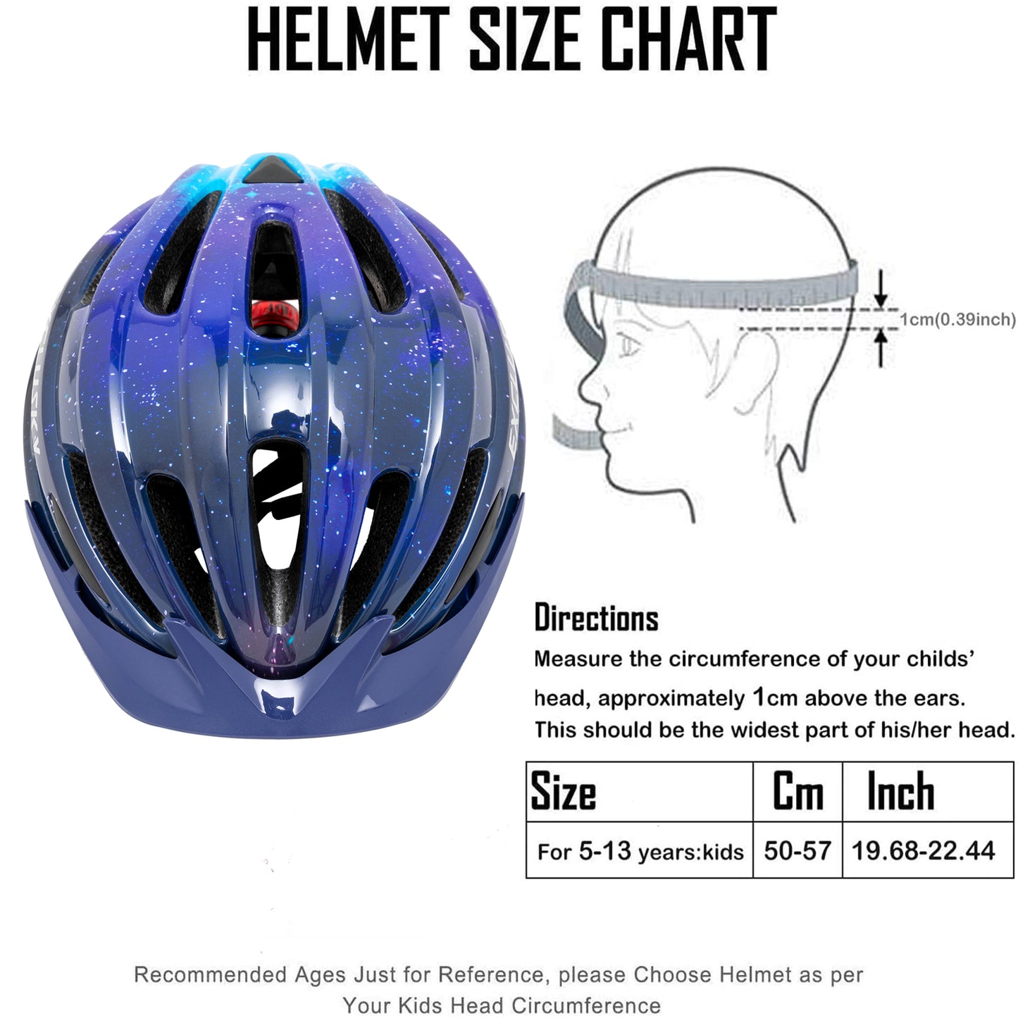 Exclusky Kids Bike Helmet