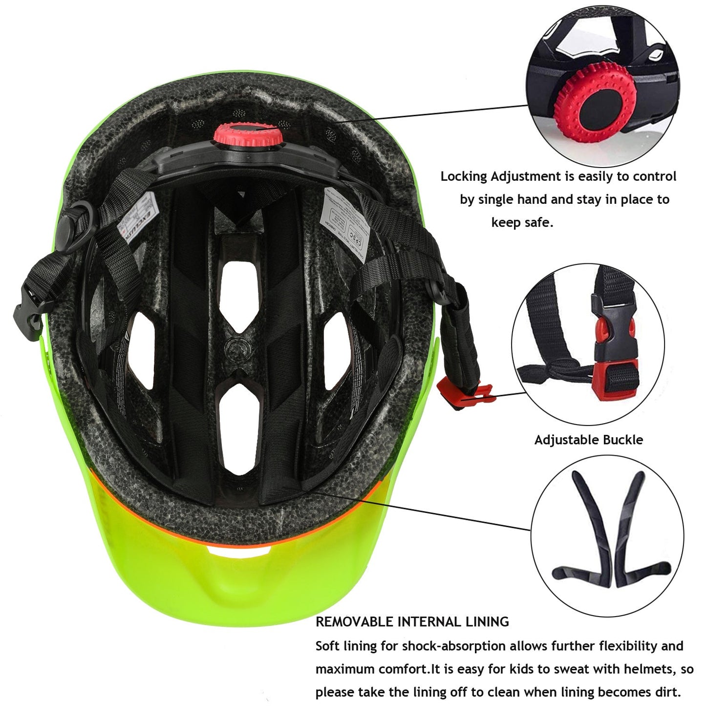 (🔥Clearance Sale🔥)Exclusky Kids Bike Helmet