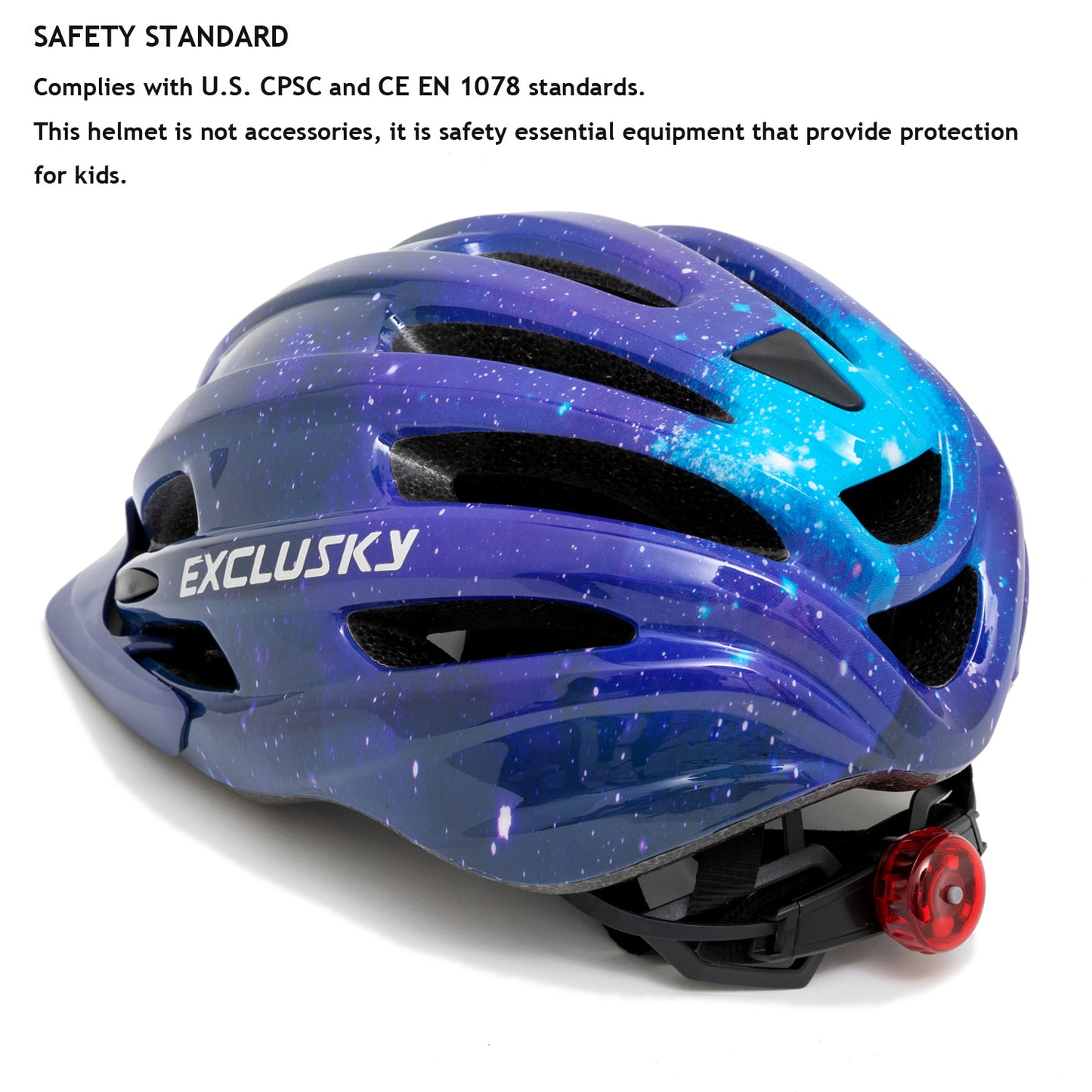 Exclusky Kids Bike Helmet