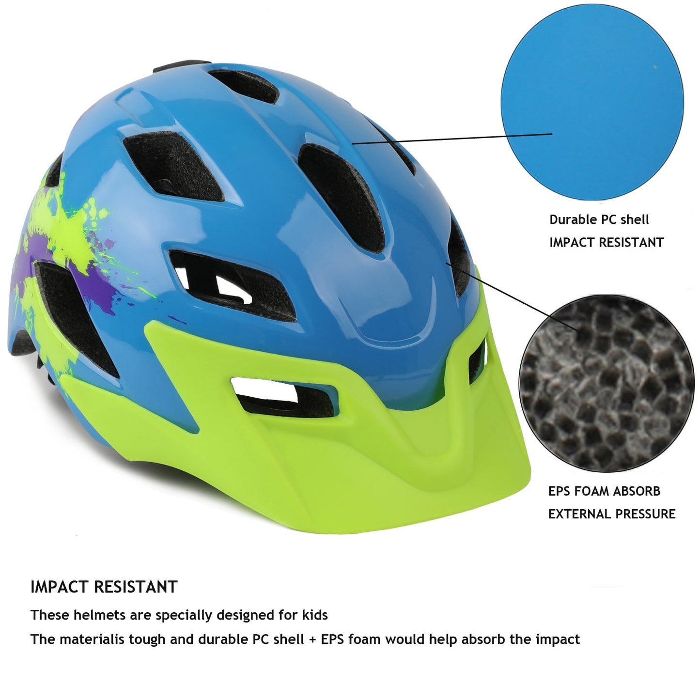 (🔥Clearance Sale🔥)Exclusky Kids Bike Helmet