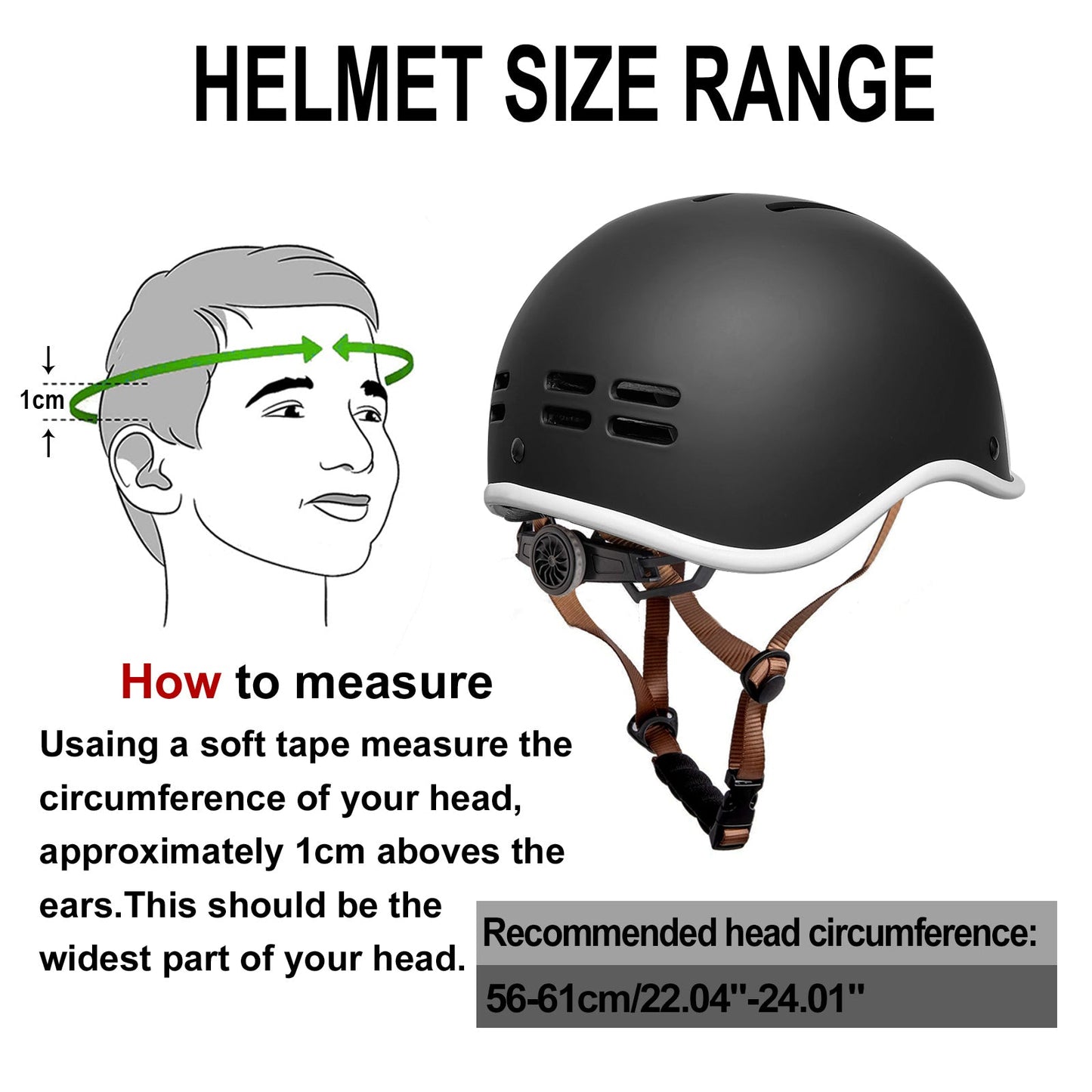 Exclusky Bike Helmet Adult