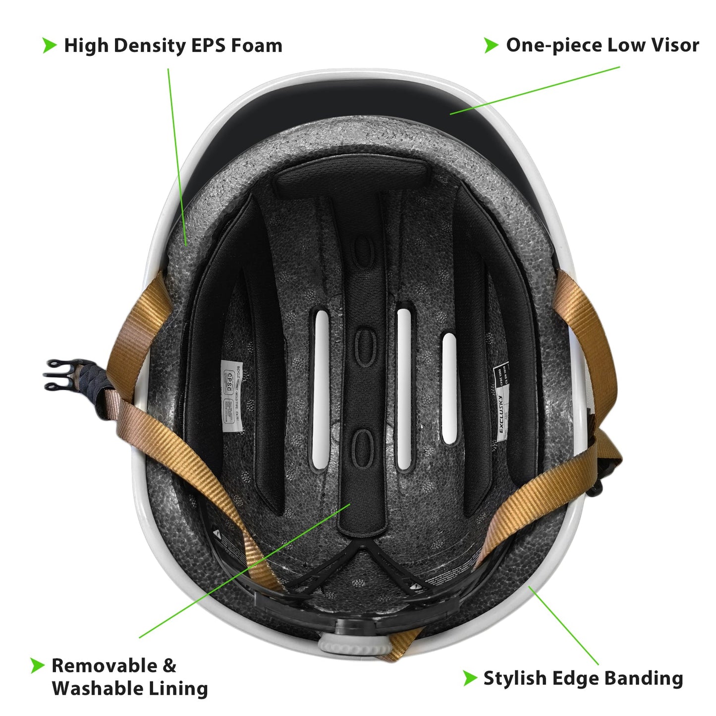 Exclusky Bike Helmet Adult